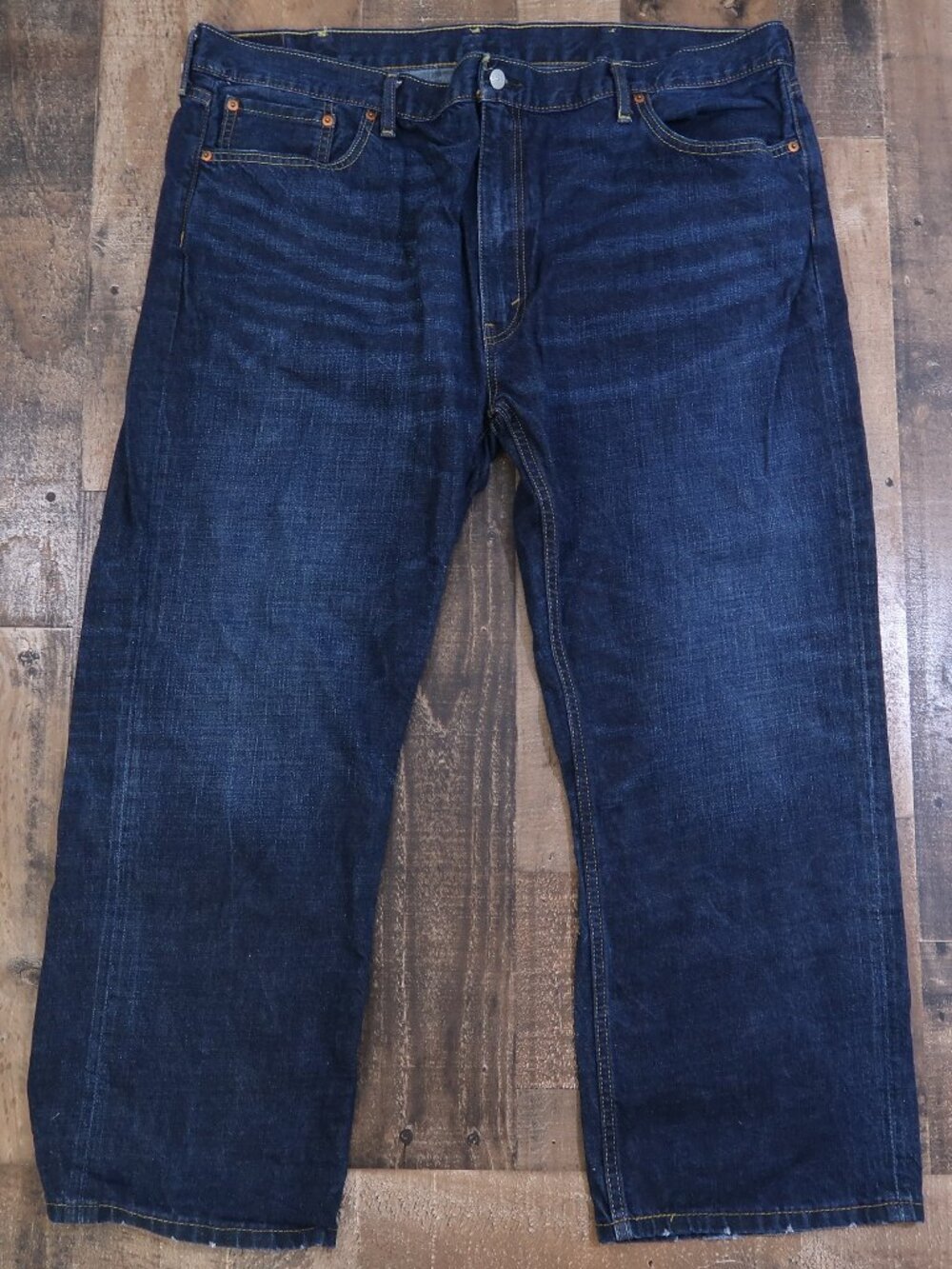 Levis 559 Jeans Mens 44x30 Relaxed Fit Straight Leg Blue Medium Wash Denim